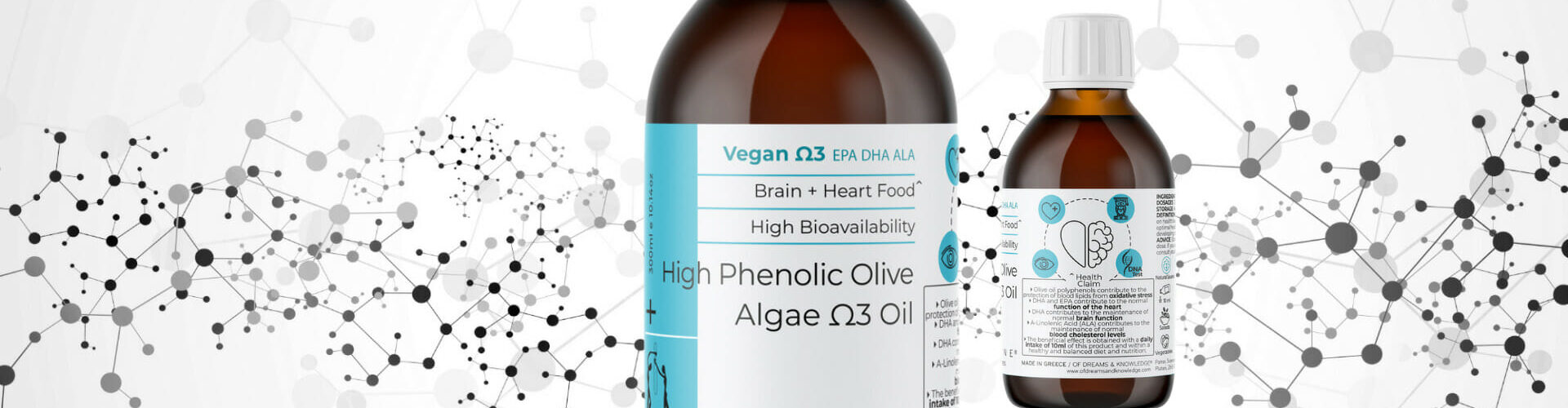 milestone food for your genes high phenolic olive oil with algae omega 3 oil